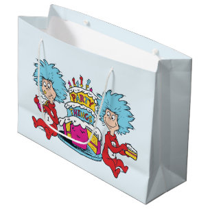 Bolsa De Regalo Grande Cosa Uno Cosa Dos Cosas de Fiesta
