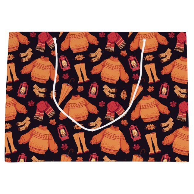 Bolsa De Regalo Grande Cosy Fall (Anverso)