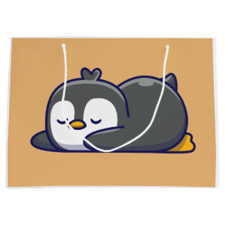 Bolsa De Regalo Grande Cozy Little Penguin Nap