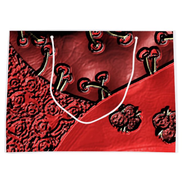 Bolsa De Regalo Grande Cranberry Bazaar  (Anverso)