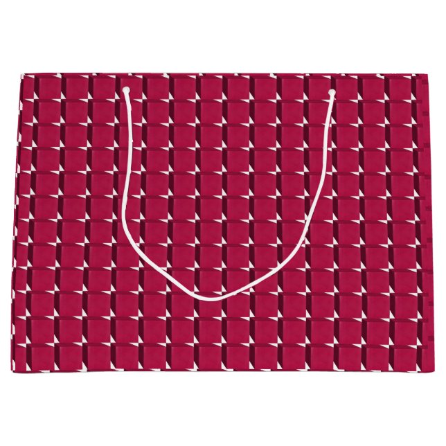 Bolsa De Regalo Grande Cranberry Cubes (Anverso)