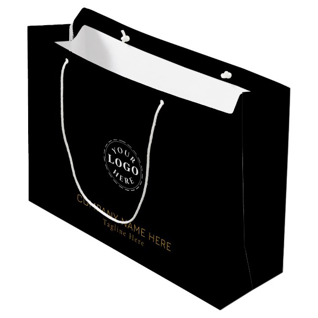 Bolsa De Regalo Grande Crea tu propia marca (Angulo Anverso)