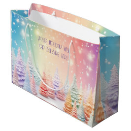 Bolsa De Regalo Grande Crea tu propio bosque de árboles de Navidad con ar