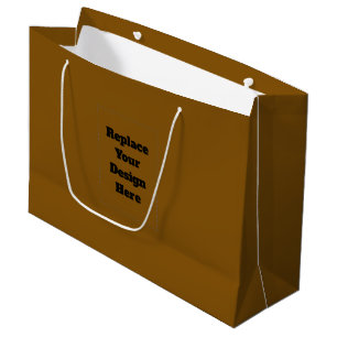 Bolsa De Regalo Grande Crea tu propio marrón