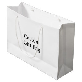 Bolsa De Regalo Grande Crea tu propio simple personalizado 12.5”x4”x9” ma