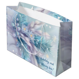 Bolsa De Regalo Grande Crea tus Propios Pampas Piñones Navideños