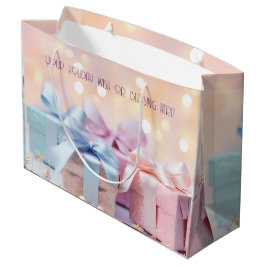 Bolsa De Regalo Grande Crea tus propios regalos de Navidad con colores de