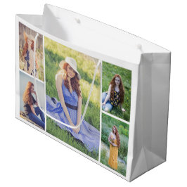Bolsa De Regalo Grande Crear su propio Collage de fotos de 5