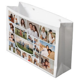 Bolsa De Regalo Grande Crear su propio Collage de fotos Personalizado 20
