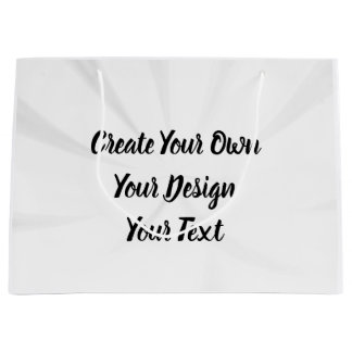 Bolsa De Regalo Grande Crear su propio personal