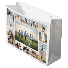 Bolsa De Regalo Grande Create Your Own 11 Photo Collage
