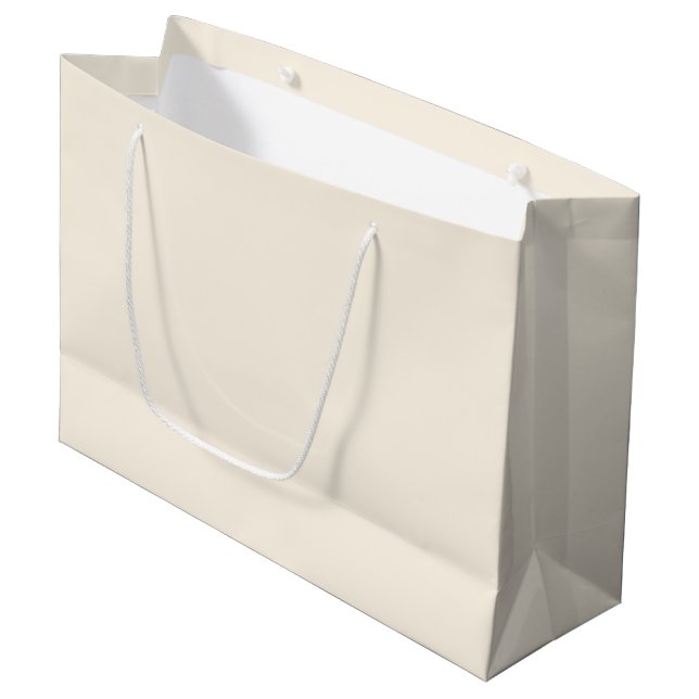 Bolsa De Regalo Grande cremallera luminosa minimalista (Angulo Anverso)