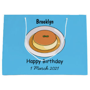 Bolsa De Regalo Grande Creme caramel personalizado ilustracion