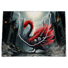 Bolsa De Regalo Grande Crimson Cathedral Swan.