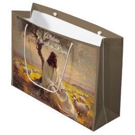 Bolsa De Regalo Grande Cristo ha resucitado Pascua cristiana religiosa vi