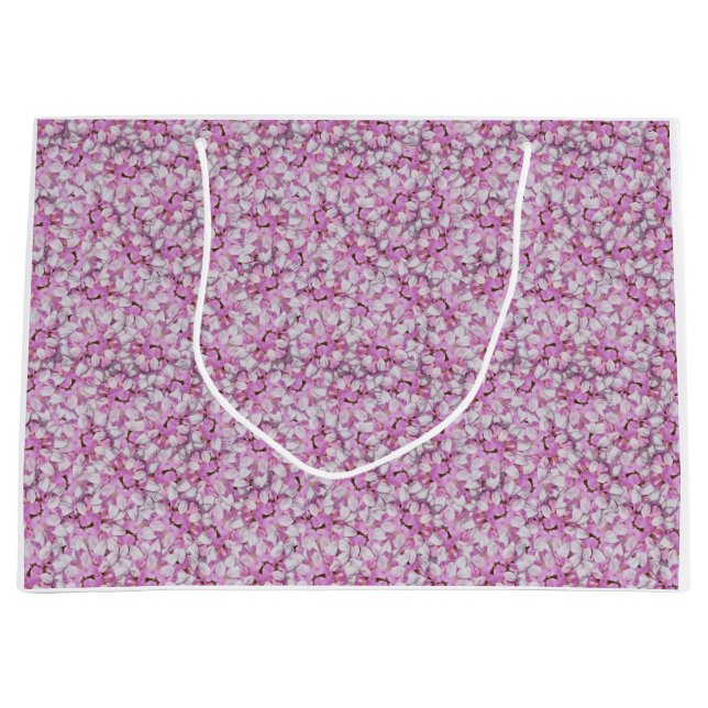 Bolsa De Regalo Grande Crown Vetch Seamless Pattern (Anverso)