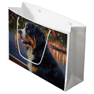 Bolsa De Regalo Grande Cruise de Navidades de montaña de Berna: feroz fer