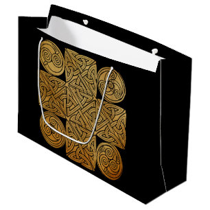 Bolsa De Regalo Grande Cruz de Knotwork Celtic