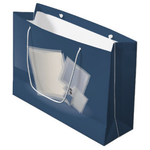 Bolsa De Regalo Grande Cuadrados de Fibonacci rodantes
