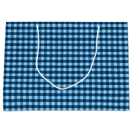 Bolsa De Regalo Grande Cuadros