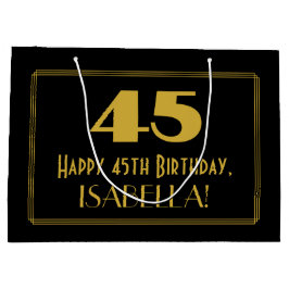 Bolsa De Regalo Grande Cumpleaños 45 — Look Inspir