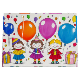 Bolsa De Regalo Grande Cumpleaños con amigos