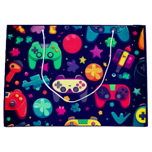 Bolsa De Regalo Grande Cumpleaños de la Arcada de Retro Gamer