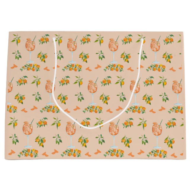 Bolsa De Regalo Grande Cumpleaños de verano Spritz (Anverso)