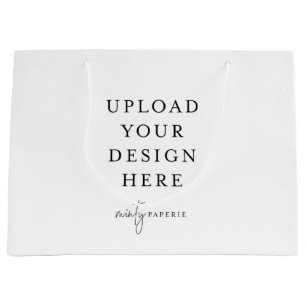 Bolsa De Regalo Grande Custom Gift Bag, 12.5" x 9"