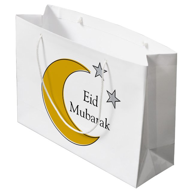 Bolsa De Regalo Grande Customizable Eid Gift Bag (Angulo reverso)