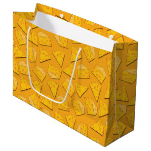 Bolsa De Regalo Grande Cute Cheese Wedge Kids Primer Fiesta de cumpleaño