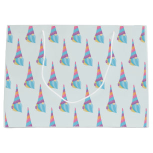 Bolsa De Regalo Grande Cute Gnome Unicorn Magical Colorful