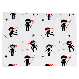 Bolsa De Regalo Grande Cute ninjas