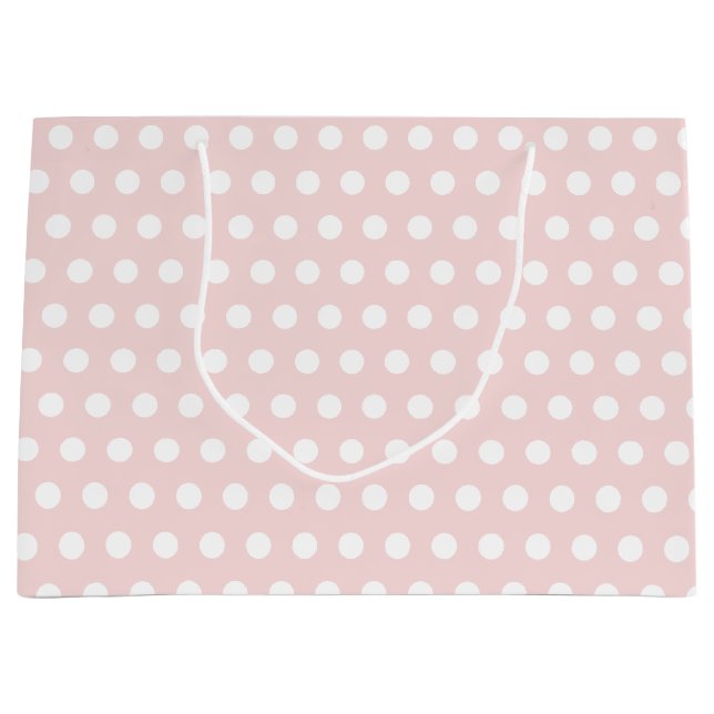 Bolsa De Regalo Grande Cute polka Dots (Anverso)