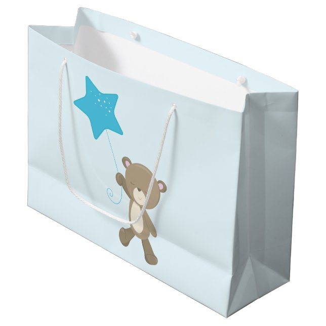 Bolsa De Regalo Grande Cute Teddy Bear Baby (Angulo Anverso)