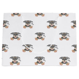Bolsa De Regalo Grande Cute Wire Haired Dachshund Sausage Dog