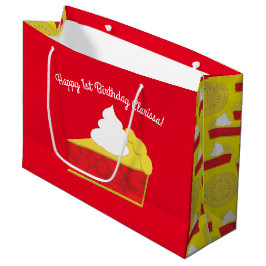 Bolsa De Regalo Grande Cutie Pie Cherry Kids Birday Fiesta