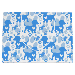 Bolsa De Regalo Grande Dachshund Love Dog Gift Bag