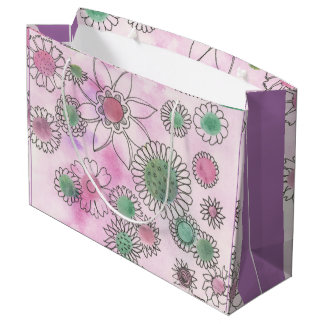 Bolsa De Regalo Grande Daisy Crazy Gift Bag