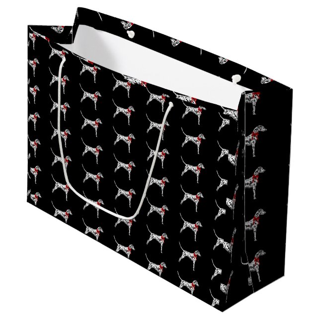 Bolsa De Regalo Grande Dalmatian (Angulo Anverso)