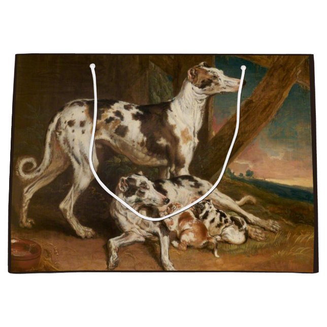 Bolsa De Regalo Grande Dalmatian Dogs (por James Ward) (Anverso)