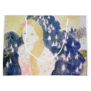 Bolsa De Regalo Grande Dama en vestido rosa, Maurice Denis