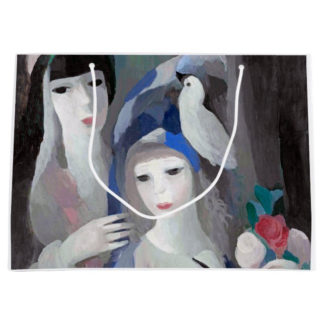 Bolsa De Regalo Grande Dama y paloma, Marie Laurencin (Anverso)