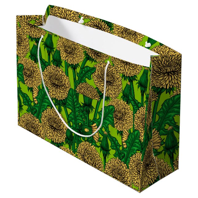 Bolsa De Regalo Grande Dandelions (Angulo reverso)