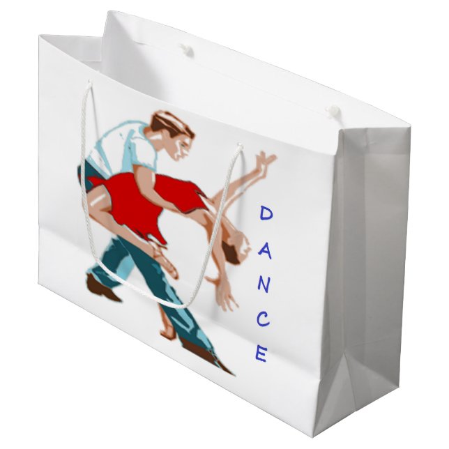 BOLSA DE REGALO GRANDE DANZA (Angulo Anverso)