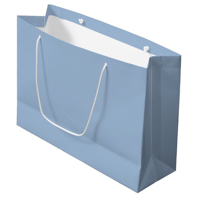 Bolsa de regalo grande de cielo claro azul (Angulo Anverso)