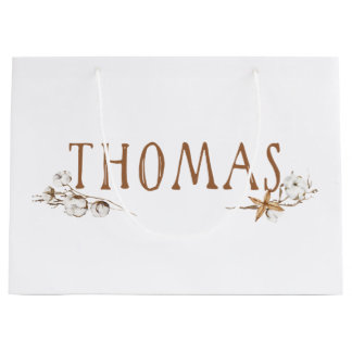 Bolsa de regalo grande de cumpleaños de Thomas