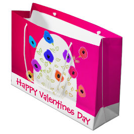 Bolsa de regalo grande de Feliz Valentín