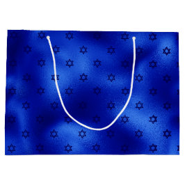 Bolsa de regalo grande de Hanuká con Estrella de D