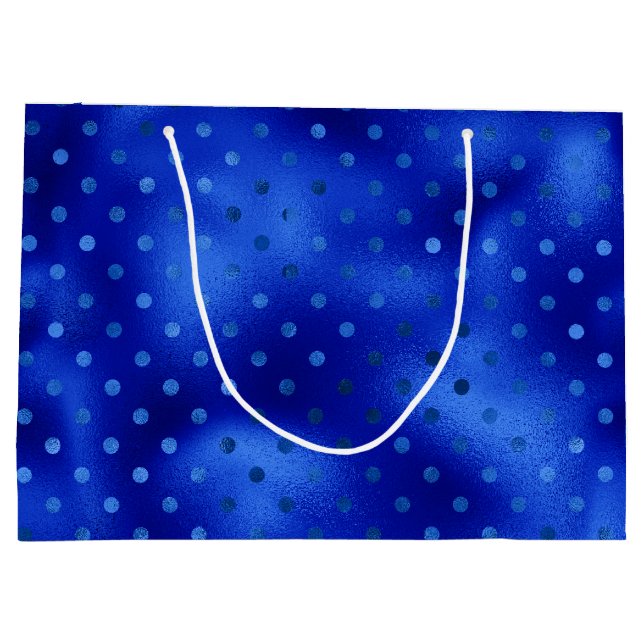 Bolsa de regalo grande de Hanukkah con papel de al (Reverso)